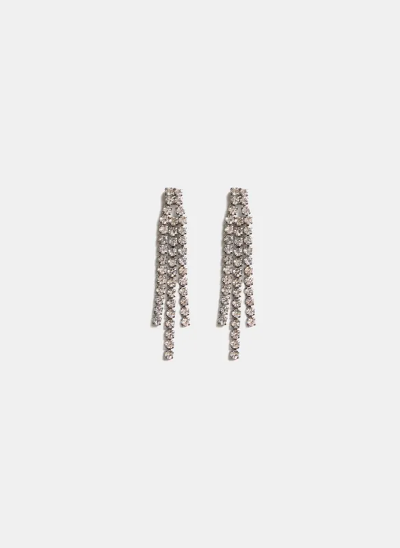 Crystal Drop Earrings sold by Laura