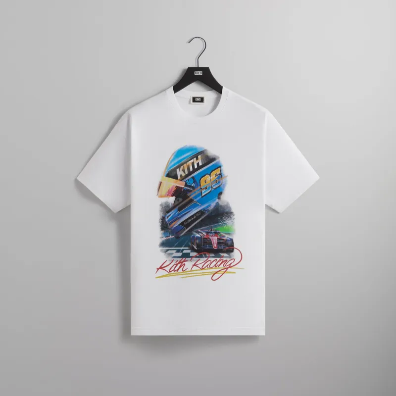 Kith F1 Vintage Tee - White sold by Kith