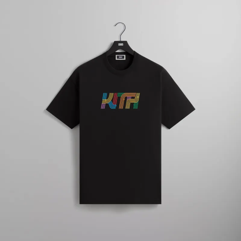 ★24SS 最新作★Kith Transit Logo Tee Kith Transit Logo Tee - Black | Parallel