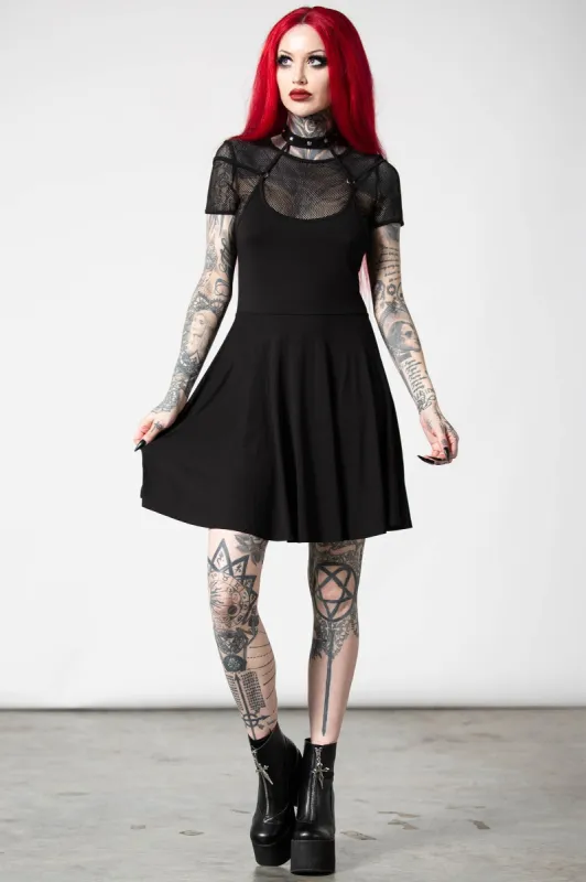 Rotten Luck Skater Dress - Resurrect sold by Killstar