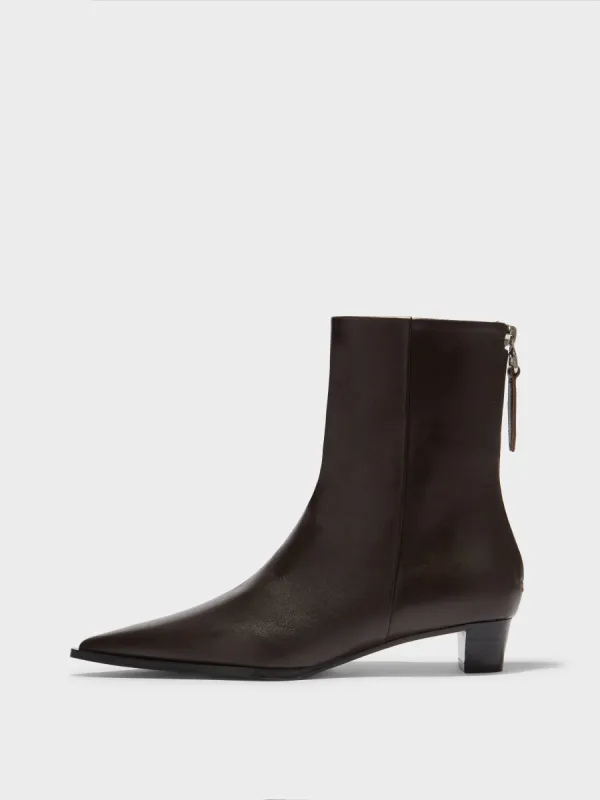 Harriet Pointed Ankle Boots sold by Aeyde