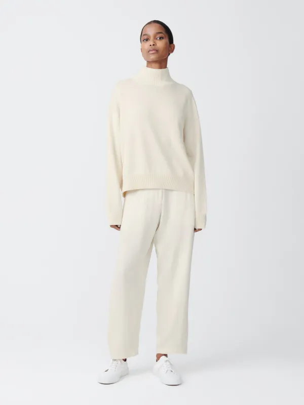 Awe Pant in Parchment sold by Studio Nicholson