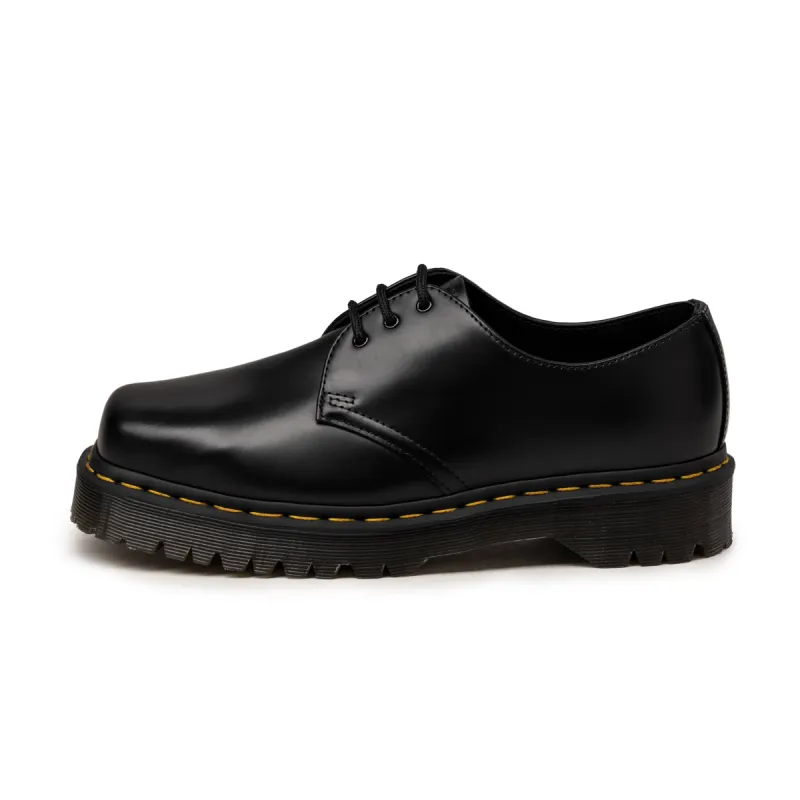 靴 Dr.Martens 1461 BEX 3 EYELE 1461 Bex Smooth Leather Oxford Shoes in Black | Dr. Martens