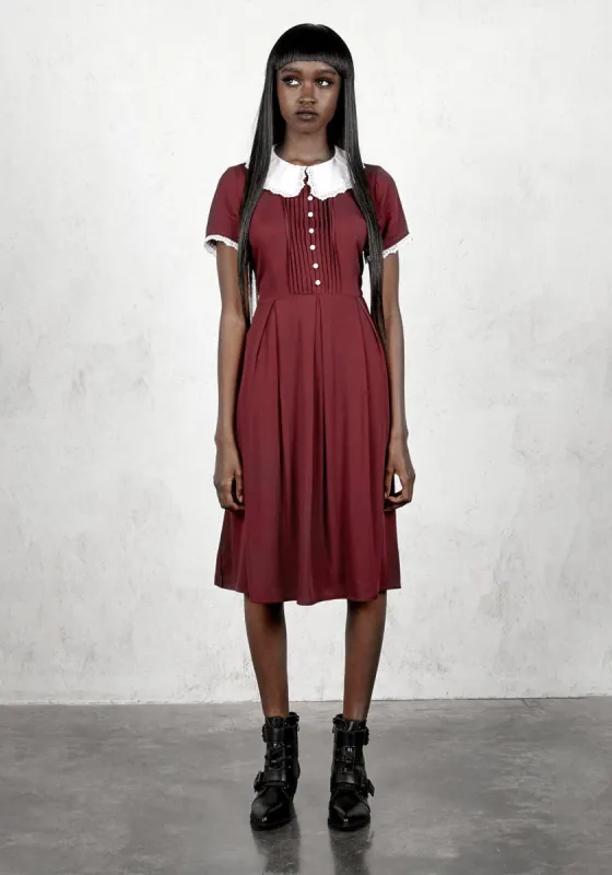 Sabbath Dress - Blood Red sold by Disturbia