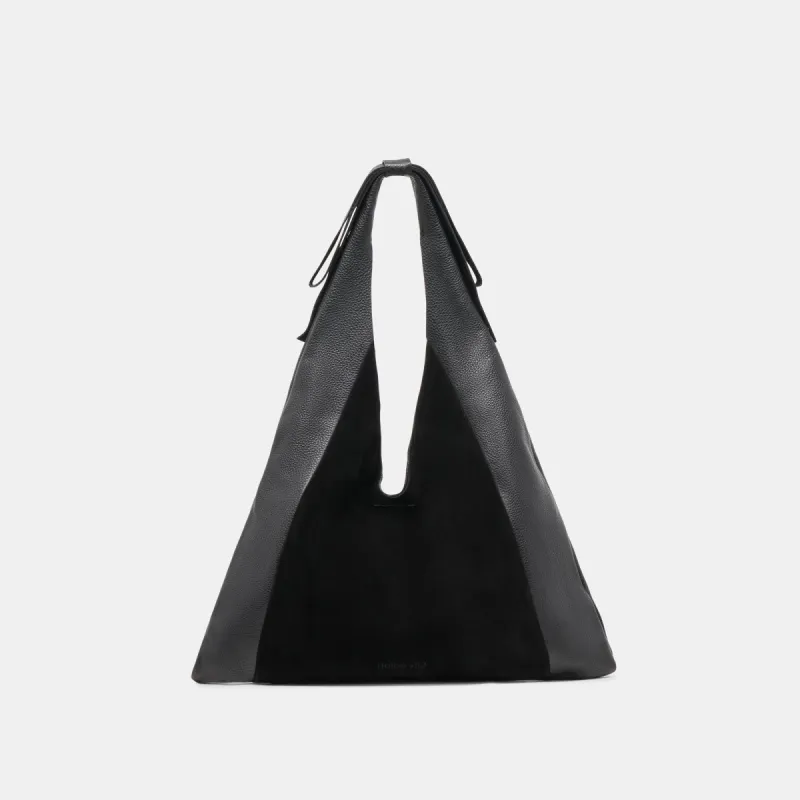 MARIE TOTE BLACK MULTI LEATHER sold by Dolce Vita