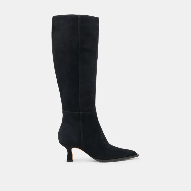 AUGGIE BOOTS ONYX SUEDE sold by Dolce Vita