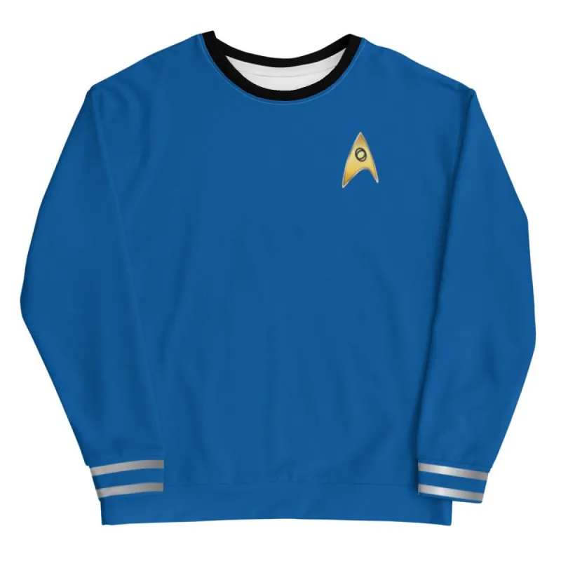 Star Trek: Strange New Worlds Spock Uniform Crewneck sold by MTV