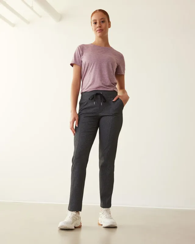 Urban Slim-Leg Heather Pant, Hyba sold by Reitmans