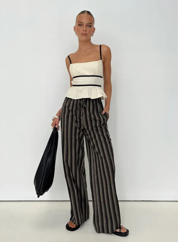 Rainier Pants Black sold by Princess Polly