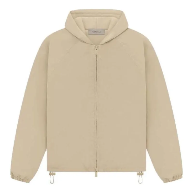 (GS) Fear of God Essentials Drop2 SS23 Fullzip Jacket 'Sand' FOG-SS23-294 sold by KicksCrew