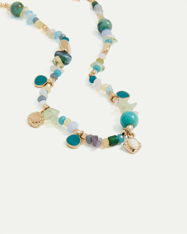 Short Beaded Necklace sold by Reitmans