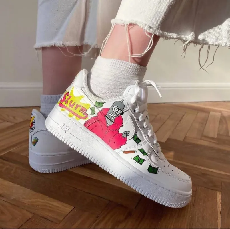 Futurama Air Force 1 sold by Drippy Custom Many