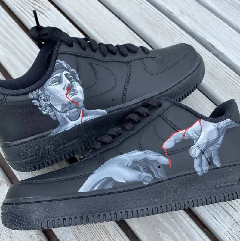 David Air Force 1 sold by Drippy Custom Many