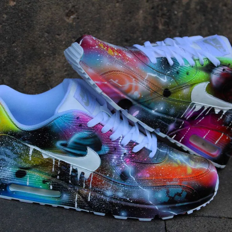 'Universe Drip' Air Max 90 sold by Drippy Custom Many