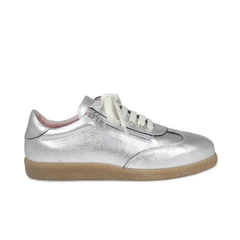 Pixie: Silver Leather sold by Sole Bliss