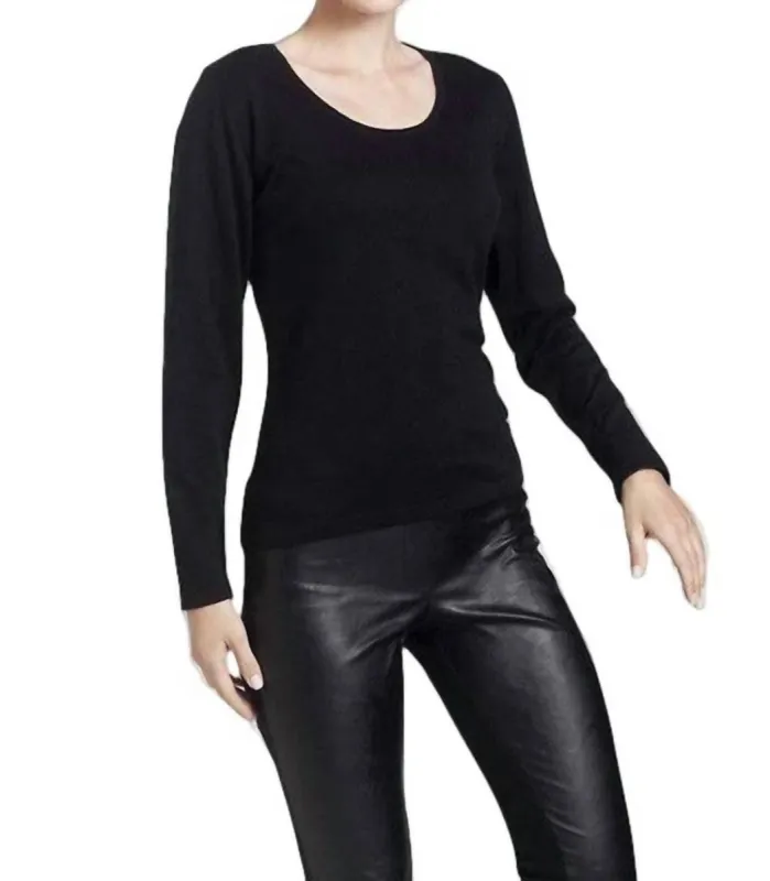 ANGEL - Long Sleeve Scoop-Neck Top sold by Reitmans