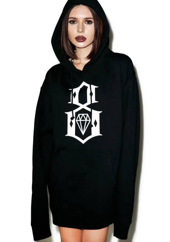 Logo Pullover Hoodie sold by Dolls Kill