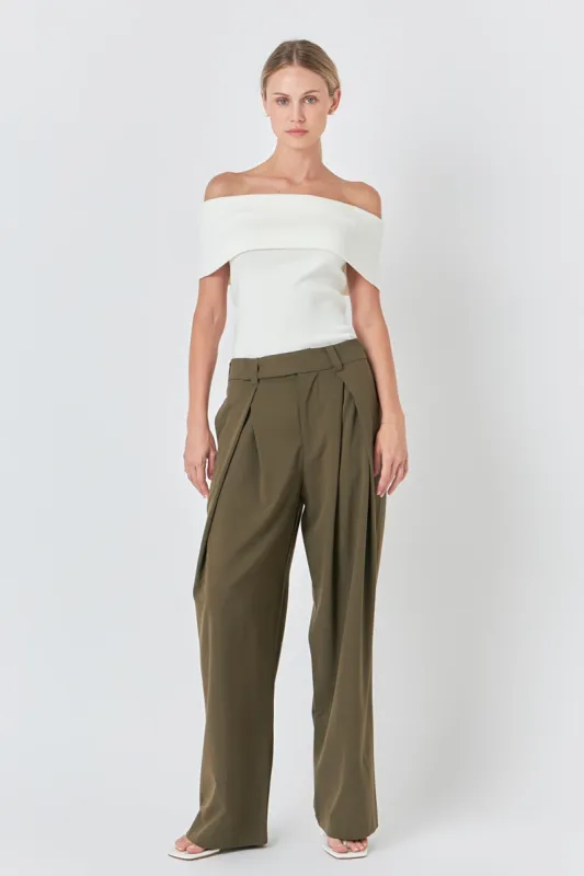 Knit Off Shoulder Top sold by Endless Rose