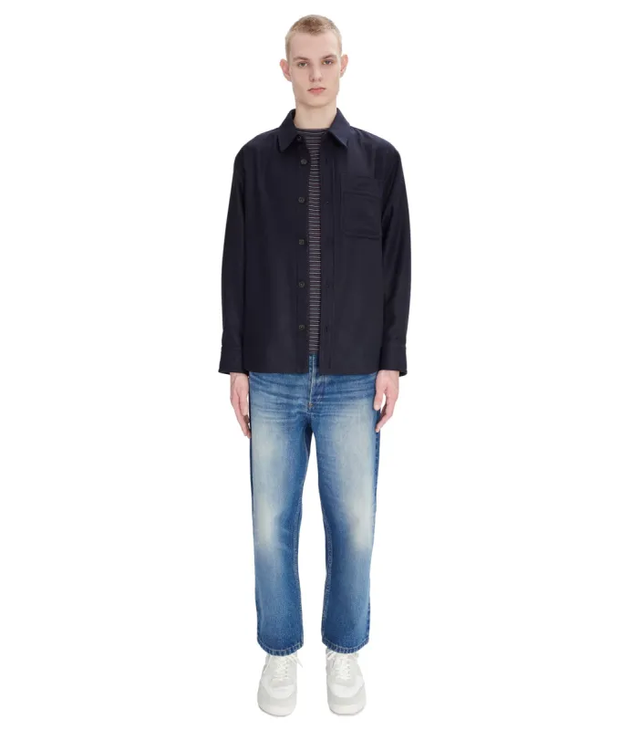 Basile Brodée Poitrine overshirt sold by A.P.C.