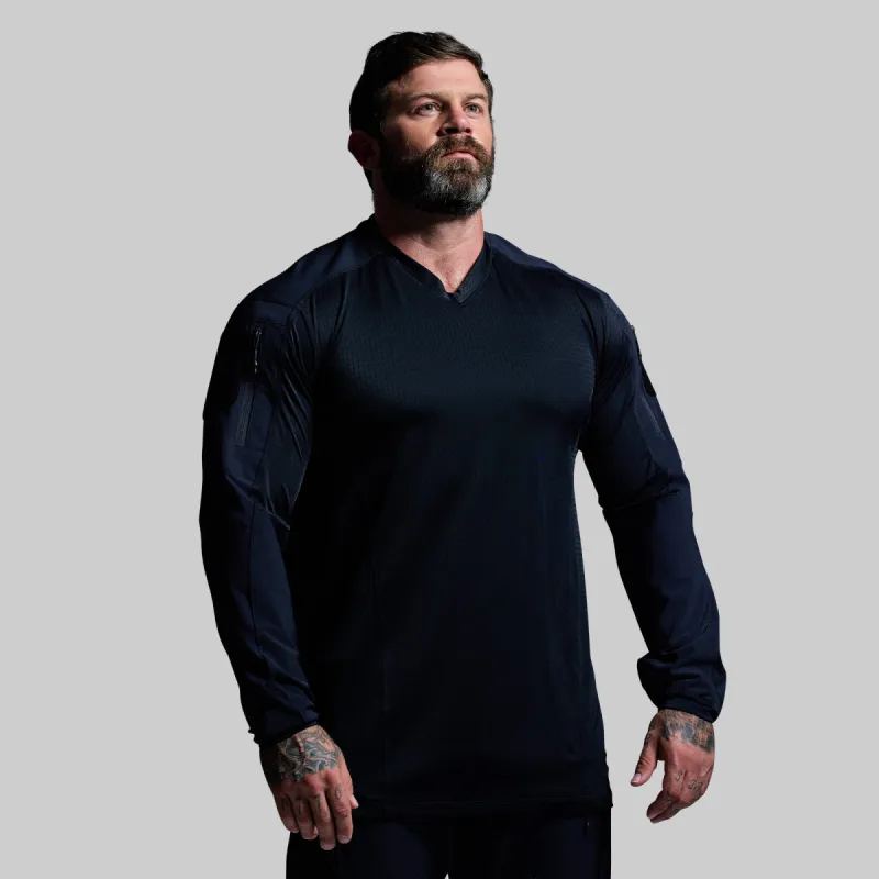 Long Sleeve Op Top Pro (Police Blue) sold by Born Primitive
