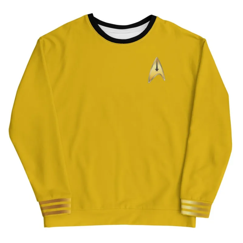 Star Trek: Strange New Worlds Pike Uniform Crewneck sold by Paramount Shop