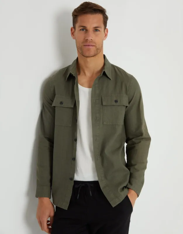 Men's Shackets sold by Threadbare