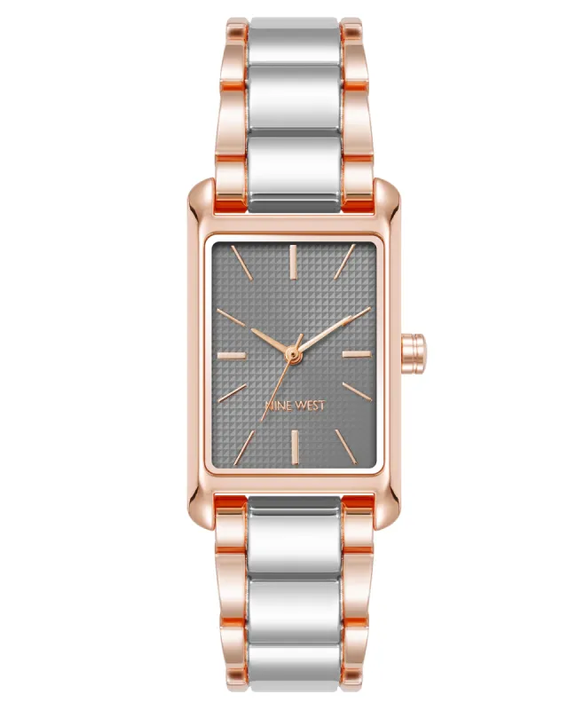 Slim Rectangular Case Watch sold by Nine West