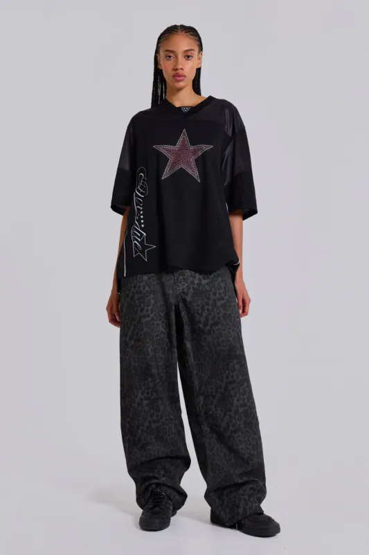 【JADED LONDON】 Fade Colossus Jeans（送料無料） Charcoal Leopard Fade Colossus Jeans | Parallel
