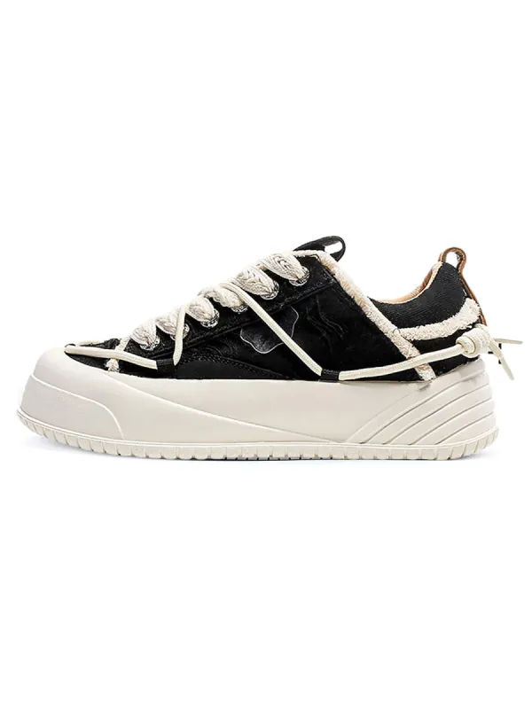 Thesupermade Canvas Paper Plane Street Rap Sneakers - 2155 sold by Thesupermade