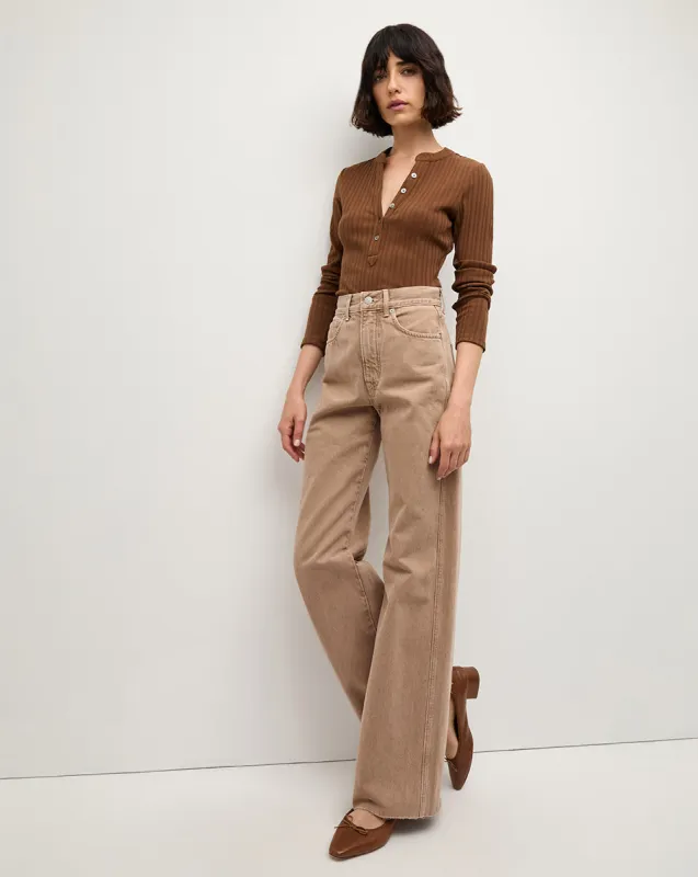Taylor Wide-Leg Jean sold by Veronica Beard