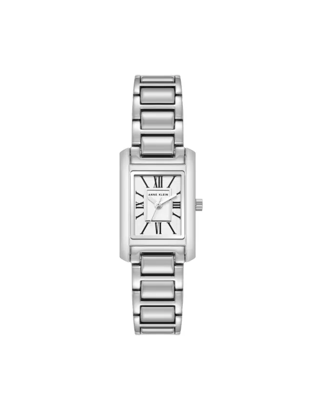 Classic Rectangular Roman Numeral Watch sold by Anne Klein