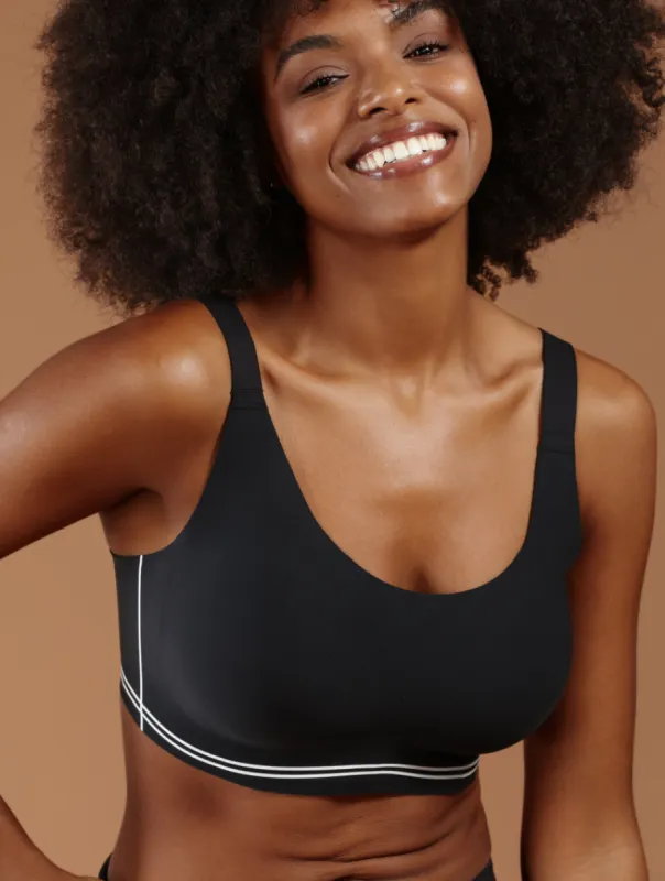 Aero Poise Light Support Sports Bra sold by Comfelie