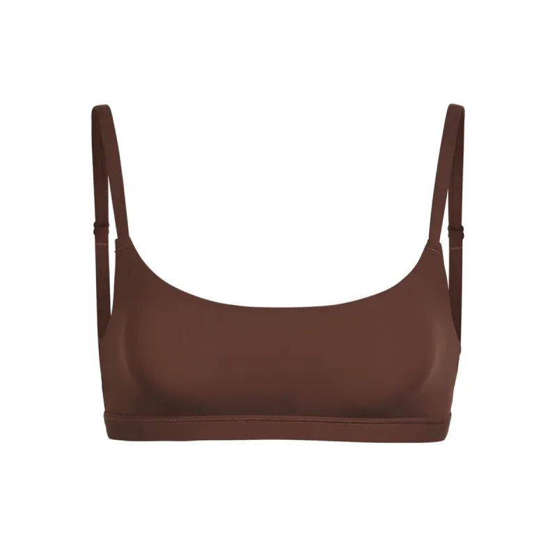 FITS EVERYBODY SCOOP BRALETTE | COCOA sold by SKIMS