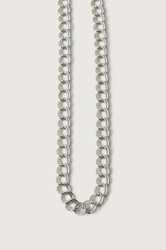 DOUBLE LINK CHAIN NECKLACE sold by OAK AND FORT