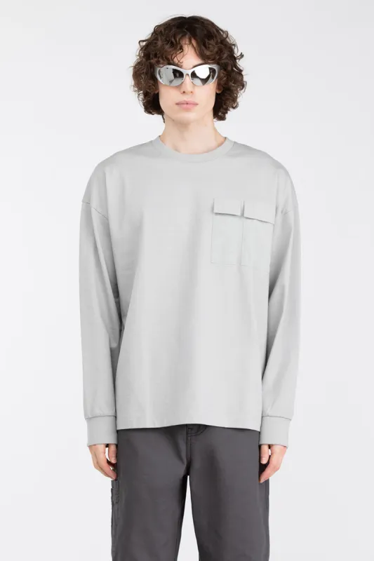 CREWNECK SWEATSHIRT WITH CARGO POCKET sold by OAK AND FORT