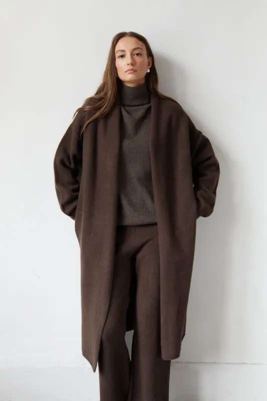 COZY LONG OPEN FRONT CARDIGAN sold by OAK AND FORT