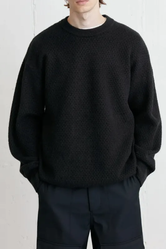 TEXTURED CREWNECK SWEATER sold by OAK AND FORT