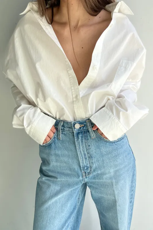 COTTON POPLIN SHIRT sold by OAK AND FORT