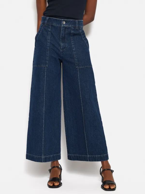 Denim Sailor Trouser | Indigo sold by Jigsaw