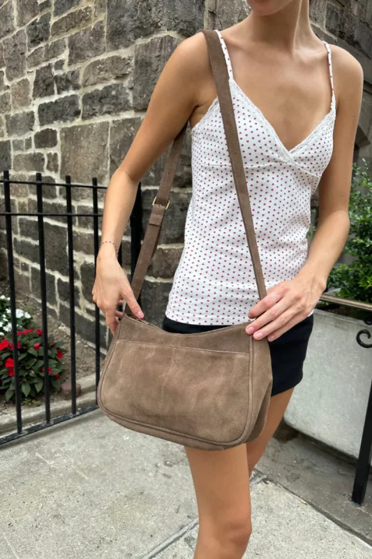 ショルダーバッグ・ポシェット HEEARI Sage Suede Bag Sage Suede Bag_Brown Sage — Braverly