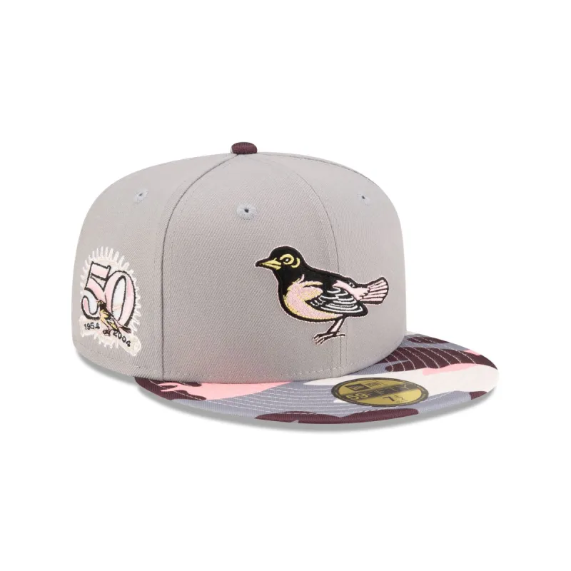 Just Caps Variety Camo Pack Baltimore Orioles 59FIFTY Fitted Hat sold by New Era