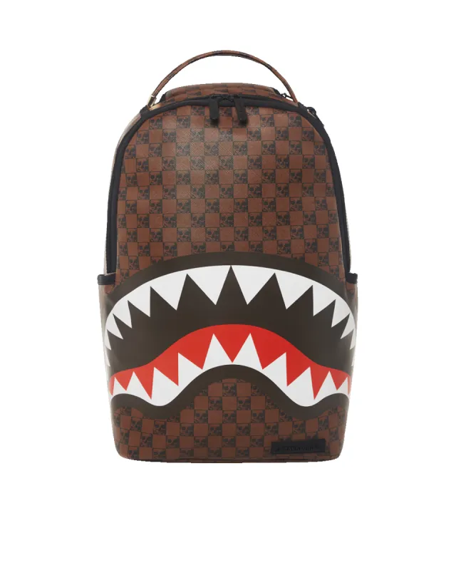 SHARKS AND SKULLS BACKPACK (DLXV) sold by Sprayground