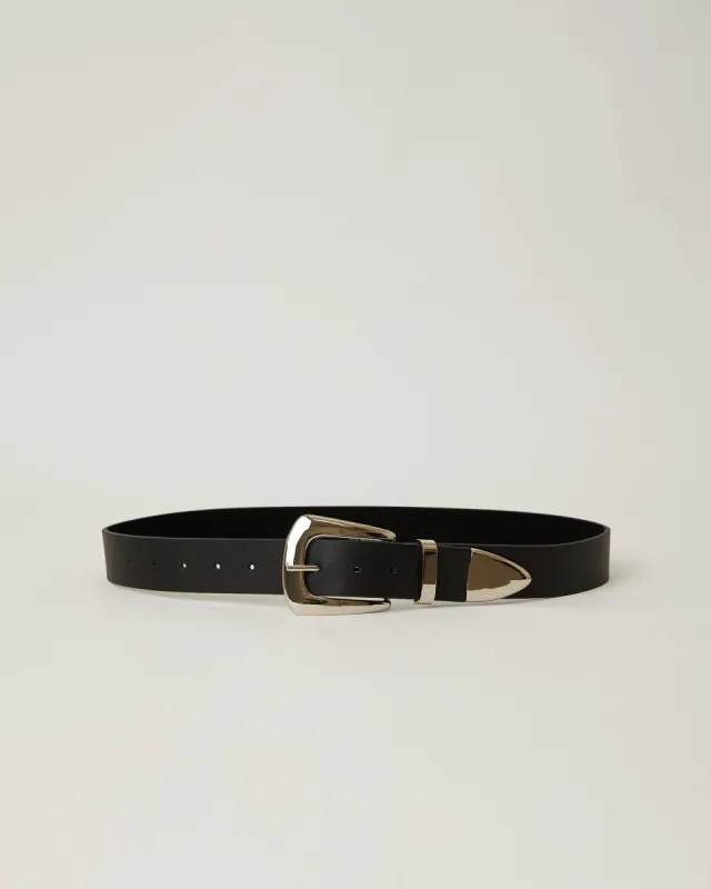 B-Low The Belt Jordana Mini Belt Black Silver sold by Cami NYC