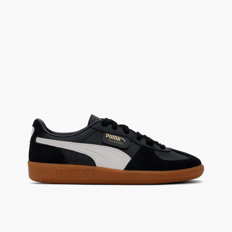 Puma Palermo LTH Black / Feather Grey - Gum sold by Livestock