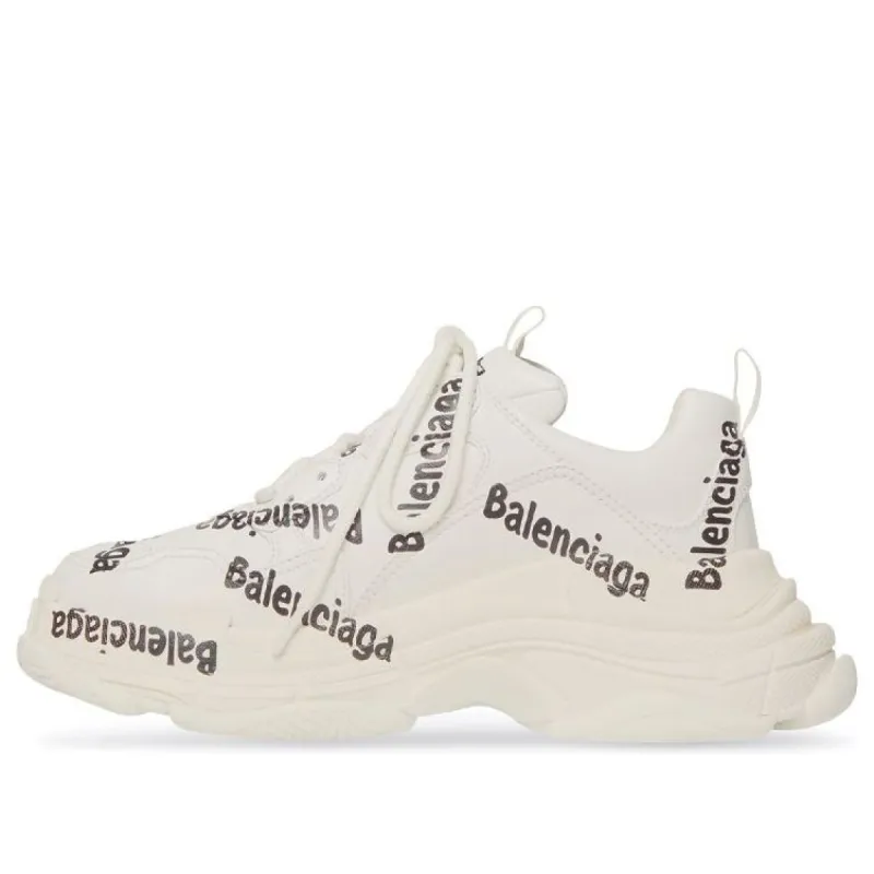 Balenciaga Triple S 'Logotype - White' 536737W2FAB9010 sold by KicksCrew
