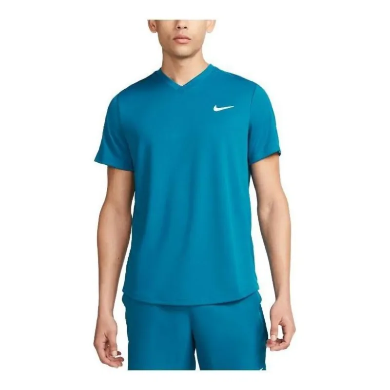NikeCourt Dri-FIT Victory Tennis T-shirt 'Blue' CV2982-303 sold by KicksCrew