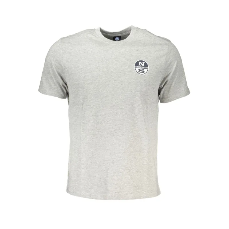 Gray Cotton T-Shirt sold by Louxly