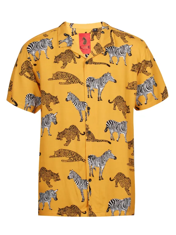 CALALA ISLAND PRINTED SHORT SLEEVE SHIRT sold by Luke 1977