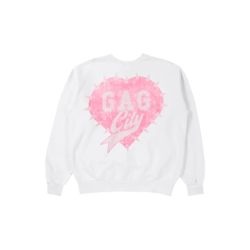 Gag City White Crewneck sold by Nicki Minaj