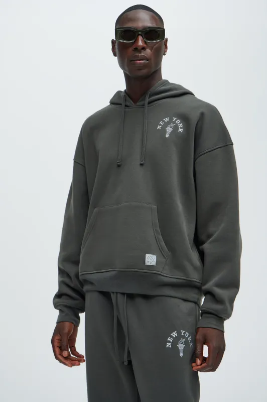 The City That Never Sleeps Hoodie - Black sold by Fashion Nova